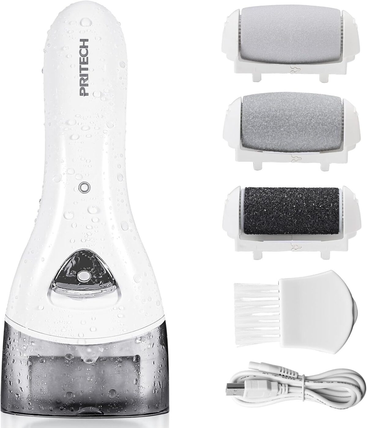 Electric Feet Callus Removers Rechargeable,Portable Electronic Foot File Pedicure Tools, Electric Callus Remover Kit,Professional Pedi Feet Care Perfect for Dead,Hard Cracked Dry Skin Ideal Gift - Image 1