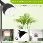 LED Grow Light Bulbs for Indoor Plants Full Spectrum, 320W Equivalent Plant Light Bulb, 4000K Plant Grow Light Bulb, Grow Bulb E26 Base, Grow Light for Indoor Plants, Seed Starting, Pack 1 - Image 2