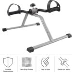 Under Desk Bike Pedal Exerciser with Calorie Tracker and Adjustable Resistance - Image 5