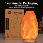 WBM Salt Lamp – USB Himalayan Salt Lamp with Touch Dimmer Control | Wooden Base | LED Bulb | 5-7lbs - Image 9