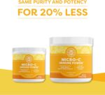 Vimergy Micro-C Immune Power TM *- 250g– 139 Servings – 1000mg/serving – Gentle Form – Antioxidant Phytonutrients – Immune & Nerve Support – Benefits Bone & Cartilage – Gluten-Free – Kosher – Vegan - Image 5