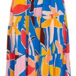 kinstell Women's Summer Boho Spaghetti Strap Square Neck Ruffle Casual Flowy Long Dress Beach Swing Party Maxi Dress