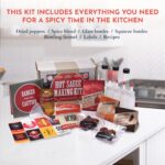 DIY Gift Kits - Hot Sauce Making Kit Everything Included - Unique Cooking Gifts For Men - Gifts For Husband, Boyfriend, Dads Who Have Everything - Standard (26 Pcs Set) - Image 6
