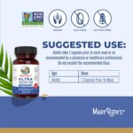 MaryRuth Organics Ultra Digestive Enzymes Capsules | Up to 2 Month Supply | Supplement for Gut Health Support | Digestion & Immune Support with Amylase | Lipase & Lactase | Vegan | 60 Count - Image 3