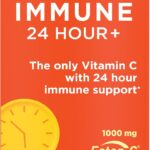 Nature's Bounty Immune 24 Hour +, The only Vitamin C with 24 Hour Immune Support from Ester C, Rapid Release Softgels, 50 Count