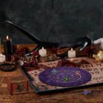Knana 6Pcs Pendulum Board for Divination - Pendulum Crystal for Dowsing, Tarot Dice Astrology Dice with Box, Wiccan Supplies and Tools, Tarot Divination for Beginners - Image 7
