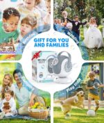 Bubble Machine - Automatic Bubbles Blower for Kids, Toddlers - 360° Oscillation & 75° Adjustment Bubble Toys with LED Light - Gifts for Boys, Girls, Easter, Outdoor, Birthday, Party Use - Image 6