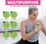 Lacrosse Balls Therapy Set for Muscle Knots and Post-Workout - Physical Therapy Massage Balls, Trigger Point Therapy, and Yoga Therapy - 6-Piece Set - Image 4