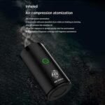 Electric Incense Burner, Car Electric Incense Burner, Portable USB Rechargeable Smart Electronic Incense Burner, bakhoor Burner for Home Use (Black-1) - Image 2