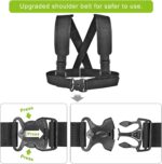 Kipika Stainless Steel Weight Sled for Fitness Strength Training, Speed Improvement, and Athletic Exercise - Compatible with 1" & 2" Weight Plates - Image 7