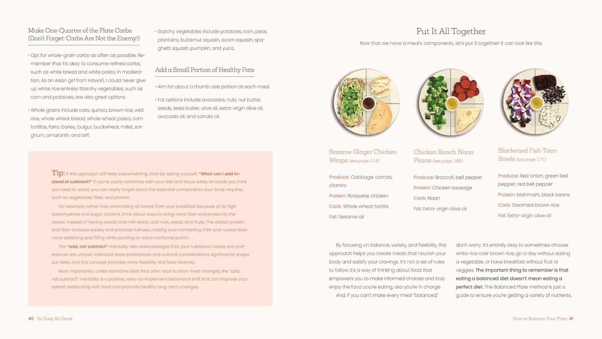 So Easy So Good: Delicious Recipes and Expert Tips for Balanced Eating (A Cookbook) - Image 3