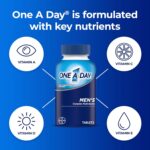One A Day Men’s Multivitamin, Supplement Tablet with Vitamin A, C ,D, E and Zinc for Immune Health Support, Vitamin B12, Calcium, 200 count - Image 2