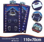 urns Foldable Smart Intelligent Muslim Prayer Rug - Electronic Islamic Prayer Carpet Mat, Adult/Kids, Blue, Medium, Machine-Made Cotton, Non Slip, Spot Clean Only - Image 6