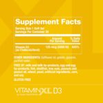 OmegaXL Joint Support Supplement - 60 Softgels & VitaminXL D3 High Potency Daily Vitamin D 5000 IU 125mcg Immune Support Supplement (30 Softgels) - 2 Pack - Image 7