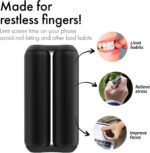 ONO Roller - Handheld Fidget Toy for Adults | Help Relieve Stress, Anxiety, Tension | Promotes Focus, Clarity | Compact, Portable Design (Full Size/Aluminum, Black) - Image 5