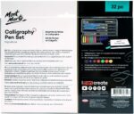 Mont Marte Calligraphy Set, 32 Piece. Includes Calligraphy Pens, Calligraphy Nibs, Ink Cartridges, Introduction Booklet and Exercise Booklet, Packaging May Vary - Image 6