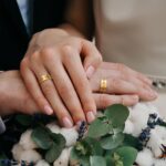 Anavia Personalized Name Date 2.5MM/4MM/7MM Stainless Steel Rings, Customized Message Dainty Plain Bands Glossy Gold Black Rings, Wedding Engagement Rings for Women Men - Image 3