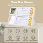 Visual Timer for Kids with Planning Board, ADHD Timer for Kids, Daily Chore Board-Checklist for Autism, Increase Self-Regulation, Silence Timer for Home School - Image 3