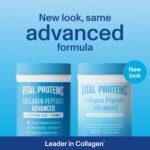 Vital Proteins Collagen Peptides Powder Advanced with Hyaluronic Acid & Vitamin C, Collagen Supplements, Unflavored, 13 Servings - Image 2
