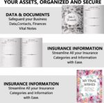 I'm Dead, End Of Life Planner, Funny End of Life Planner Organizer Binder, Evenything You Need to Know When I'm Gone, Estate Planning Organizer for Possessions, Final Wishes, Business Affairs (A) - Image 4