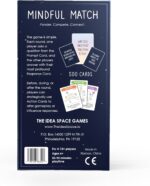 FUN Mindful Match | 500 Card Game for Adults, Teens, & Kids | Fun, Family Party Game | Board Games for Adults | Mindfulness Conversation Cards | Couple Gifts | Ice Breaker for Date Night & Game Night - Image 2