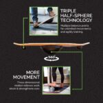 Wide Standing Desk Balance Board - Anti Fatigue Balance Board for Standing Desks - Image 2