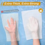 [720 Count, 12 Packs of 60] Wet Wipes for Adults, 12" x 8" Large Disposable Washcloths for Incontinence & Cleansing, Body Wipes Bath Wipes - Disposable Washcloths for Elderly - Image 5