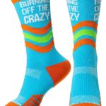 Gone For a Run Inspirational Athletic Running Socks | Mid-Calf | Multiple Designs