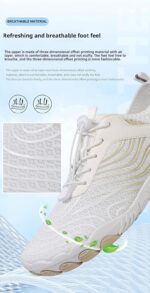 Zureto Grounding Shoes, Grounding Shoes with Copper, Hike Barefoot Footwear Waterproof Trail Running Women Mens - Image 2
