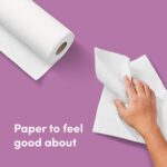 Amazon Aware 100% Bamboo Paper Towels, 6 Rolls, 2 ply, FSC Certified, 150 Sheets, 900 Count, Plastic-Free, Multicolor - Image 5