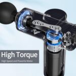 Massage Gun Deep Tissue, Silent Brushless Motor and Portable Massage Gun with 4 Interchangeable Heads for Deep Muscle Relief and Relaxation, Relax Gift - Image 2