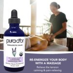 PURA D'OR Organic Lavender Essential Oil (4oz with Glass Dropper) 100% Pure & Natural Therapeutic Grade for Hair, Body, Skin, Aromatherapy Diffuser, Relaxation, Meditation, Massage, Home, DIY Soap - Image 6