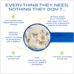 Native Pet Goat Milk for Dogs - Organic Goat Milk Powder for Dogs and Cats - Puppy Formula Dairy Replacement Packed with Protein & Vitamins for Immunity, Recovery & Growth for Active Pups - 60 Scoops - Image 4