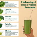 Suja Organic Greens Powder Probiotic Blend, Spirulina, Daily Superfood Drink or Smoothie Mix for Immune Support, Digestion, & Energy, Vegan, Gluten Free, Non GMO, 10 Servings - Image 2