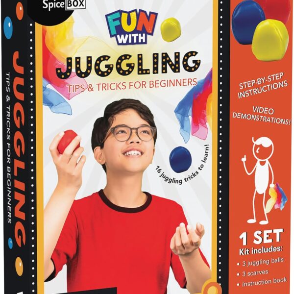 SpiceBox Juggling Kit: Master The Art of Juggling