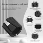 Adjustable Wearable Pilates Wrist & Ankle Weights For Women & Men | Arm & Leg Weights Silicone Wrist Bangles For Home Gym Workout, Travel, Yoga, Barre, Strength Training-Set Of 2 - Image 2