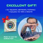 Mozi Geometric Magic Flow Bracelet - Easy to Use - 3D Bracelet Spiral Toy, Spinning Bracelet Spiral for Children and Adults (Iridescent) - Image 6