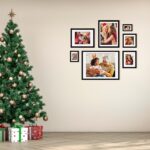 Egofine 5x7 Picture Frames Set of 4, Made of Solid Wood Covered by Plexiglass 3.5x5 and 4x6 with Mat or 5x7 without Mat, for Table Top Display and Wall Mounting Photo Frame White - Image 9