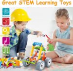 10 in 1 STEM Toys for 4 5 6 7 8+ Year Old Boy Girl Birthday Gifts Building Toys for Kids Ages 4-8 5-7 6-8 Educational Stem Activities for Boys 4-6 8-10 Construction Creative Games Easter Idea Gift - Image 4