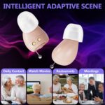 Hearing Aids for Seniors, Mini Rechargeable and Long-Lasting Invisable IN-THE-EAR Hearing Aids with Noise Cancelling, Customizable Listening Experience and Easy Control - Image 5