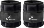 Sportneer Adjustable Ankle Weights 1 Pair 2 4 6 8 10 Lbs Leg Weight Straps for Women Men, Weighted Ankle Weights Set for Gym,Fitness, Workout,Walking, Jogging,1-5 lbs Each Ankle, 1 Pair 2-10 lbs - Image 8