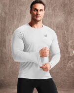 NELEUS Men's Dry Fit Long Sleeve Athletic Running Shirts - Image 7