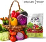 Gardeners Basics Survival Vegetable Seeds Garden Kit Over 16,000 Seeds Non-GMO and Heirloom, Great for Emergency Bugout Survival Gear 35 Varieties Seeds for Planting Vegetables 35 Free Plant Markers - Image 5