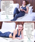 Acupressure Mat and Pillow Set,Natural Eco Linen & Coconut Fiber Filling,FSA/HSA Eligible,for Back/Neck Pain Relief, Sciatic, Headache and Muscle Relaxation, Comes with Carrying Bag - Image 4