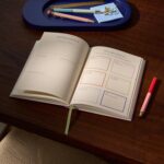 Papier Daily Wellness Journal Diary - Baby Pink, 8.46"L x 6.02"W | Hardback Cover Wellbeing, Gratitude & Mindset Diary for Personal Growth, Mindfulness & Reflection | Track Goals, Sleep & Lifestyle Habits - Image 4