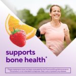 vitafusion Chewable Calcium Gummy Vitamins for Bone and Teeth Support, Fruit and Cream Flavored, America’s Number 1 Gummy Vitamin Brand, 50 Day Supply, 100 Count - Image 3