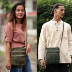 Core Hemp Multi Pocket Crossbody Bag Purse Made From Pure Hemp - Image 6