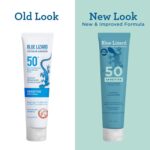 BLUE LIZARD Sensitive Mineral Sunscreen with Zinc Oxide 50+ Water Resistant UVAUVB Protection with Smart Cap Technology Fragrance Free, Sensitve, SPF 50 - - Tube, Unscented, 5 Fl Oz - Image 4