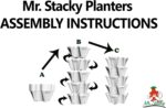 Mr. Stacky 5 Tier Stackable Strawberry, Herb, Flower, and Vegetable Planter - Vertical Garden Indoor/Outdoor - Image 6