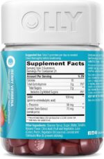 OLLY Goodbye Stress Gummy, GABA, L-Theanine, Lemon Balm, Stress Relief Supplement, Berry - 42 Count - Image 8
